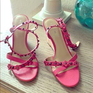 Coach wedge sandals